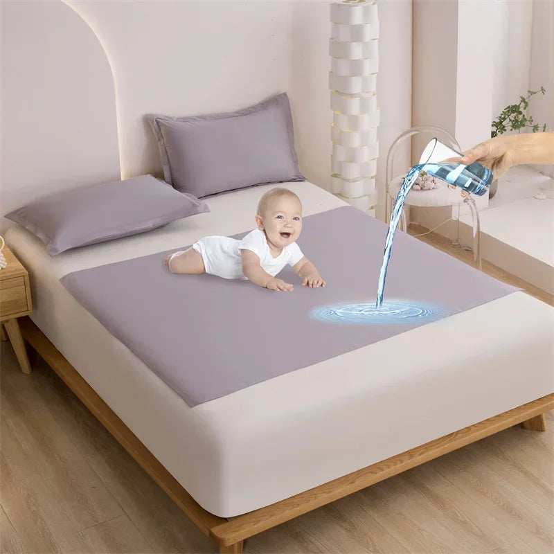 Bed Flat Sheet TPU Waterproof SPA Couple Mattress Cover Adult Urine Pad Baby/Elderly/Pregnant Women Bed Pad Massage Mat Cussion