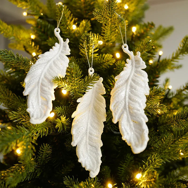 Xmas Tree Pendants Snowflake Angel Deer Hanging Ornaments Christmas Decorations For Home Xmas 2024 Navidad New Year Party