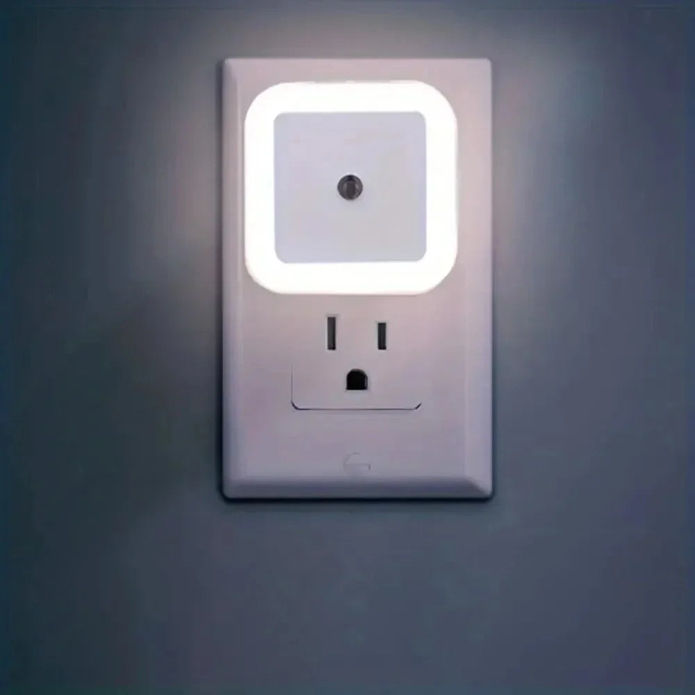 1/2PCS  Wireless Night Light LED Motion Sensor Light Night Lamp Children Bedroom Bedside Table Cabinet Lighting EU/US Plug Lamps