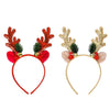 Christmas Headband,Glitter Deer Antlers Headband,Christmas Party Decoration for Kids,Women Hair Decoration