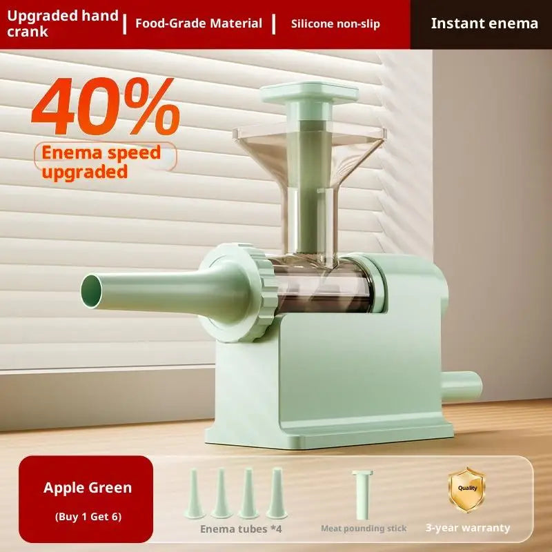 1PCS Manual Sausage Stuffer Machine Stuffer Machine Meat Grinder Filling Maker With Tubing Units For Homemade Production