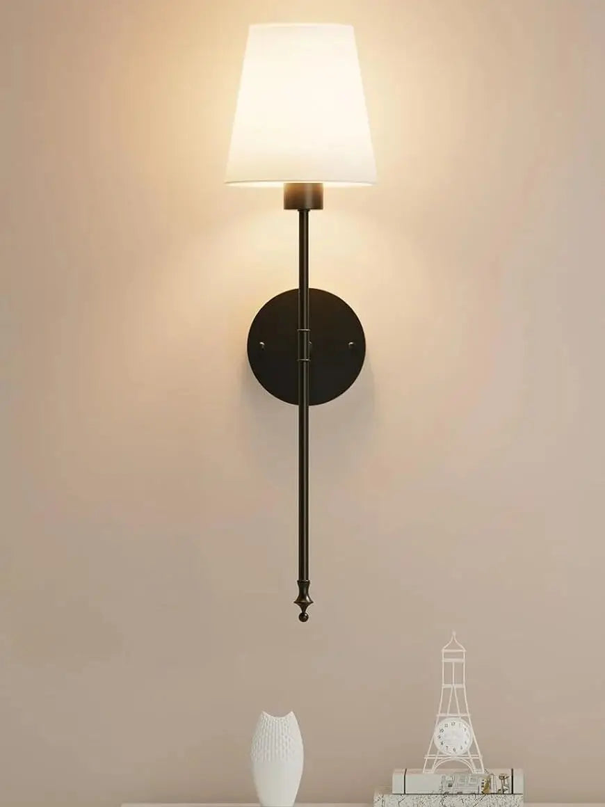 Wireless Rechargeable Wall Sconce with Remote – Dimmable LED Wall Light in Amber, Warm White & RGB
