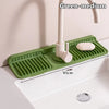 Silicone Faucet Draining Mat – Quick-Dry Water-Absorbent Countertop Sink Protector