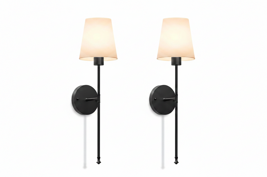 Wireless Rechargeable Wall Sconce with Remote – Dimmable LED Wall Light in Amber, Warm White & RGB
