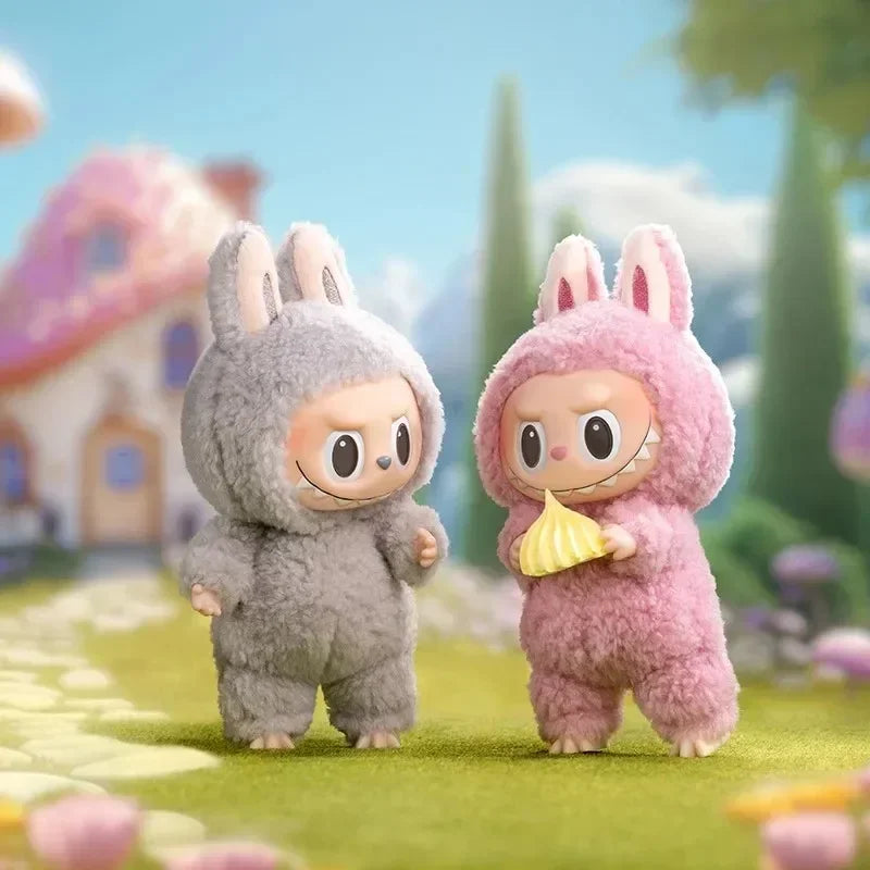 POP MART LABUBU THE MONSTERS - Exciting Macaron Vinyl Face Surprise Mystery Box Blind Box Toys Kawaii Anime Action Figure Caixa