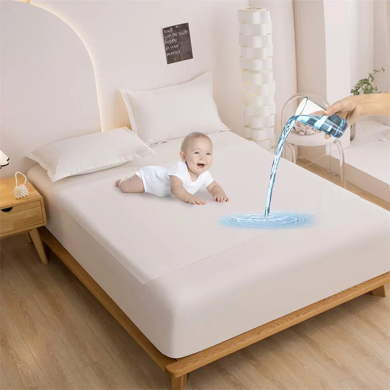 Bed Flat Sheet TPU Waterproof SPA Couple Mattress Cover Adult Urine Pad Baby/Elderly/Pregnant Women Bed Pad Massage Mat Cussion