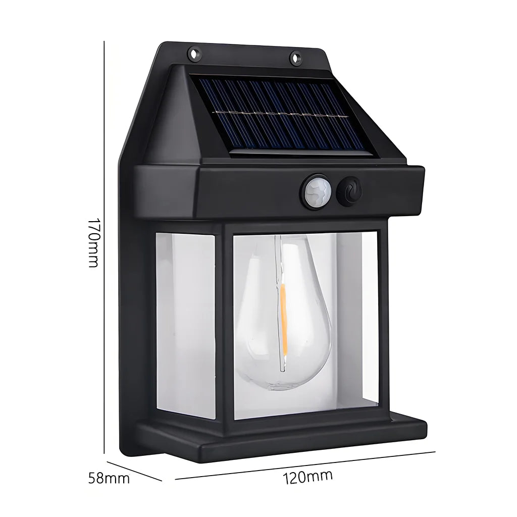 Powerful Solar Wall Light Outdoor – IP65 Waterproof LED Lamp with Motion Sensor for Garden, Fence & House
