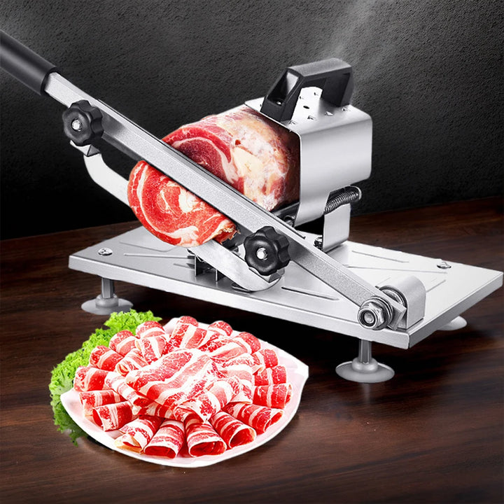 Beef  Mutton Rolls Cutter Stainless Steel Meat Fruit Vegetable Slicer Household Kitchen Cutting Machine Kitchen Accessories