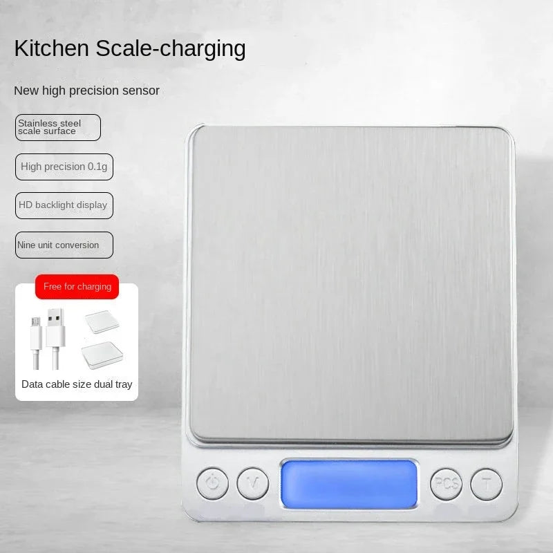 Electronic Scales Digital Kitchen Scale Coffee Balance Kitchens Accessories Bakeware Measuring Tools & Scales & Weight Precision