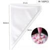 100/50/20pcs Disposable Piping Bag Pastry s Icing Fondant Cake Cream for Decorating Pastries Cakes Baking Tools