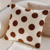 30x50/45x45CM Light Luxury Throw Pillow Cover Brown French Stamping Waist Cushion Cover Decor Home Decorative Pillowcase