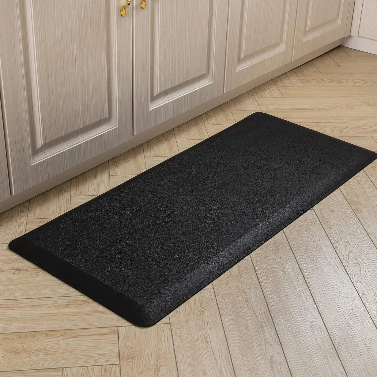 Anti Fatigue Floor Mat 20MM Thick Cushioned Kitchen Comfort Mat Waterproof Non-Slip Standing Desk Mat PVC Ergonomic Foam Mat