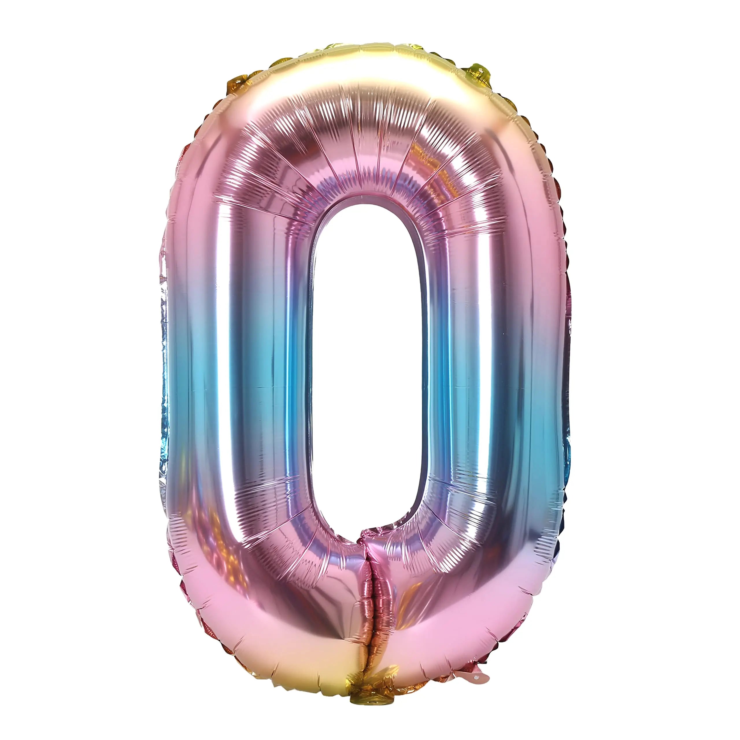 32inch Rainbow Gradient Number Foil Balloon 1-9 for Kids Birthday Party Decor Baby Shower Bridal Shower More Options Avaliable