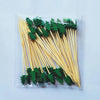 50/100pcs Christmas Fruit Sticks Disposable Bamboo Sticks Snowflake Christmas Tree Elk Santa Claus Snowman Sticks Xmas Ornaments
