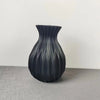 Imitation Ceramic Flower Vase Nordic Style Solid Color Flower Arrangement Container Living Room Decoration Plastic