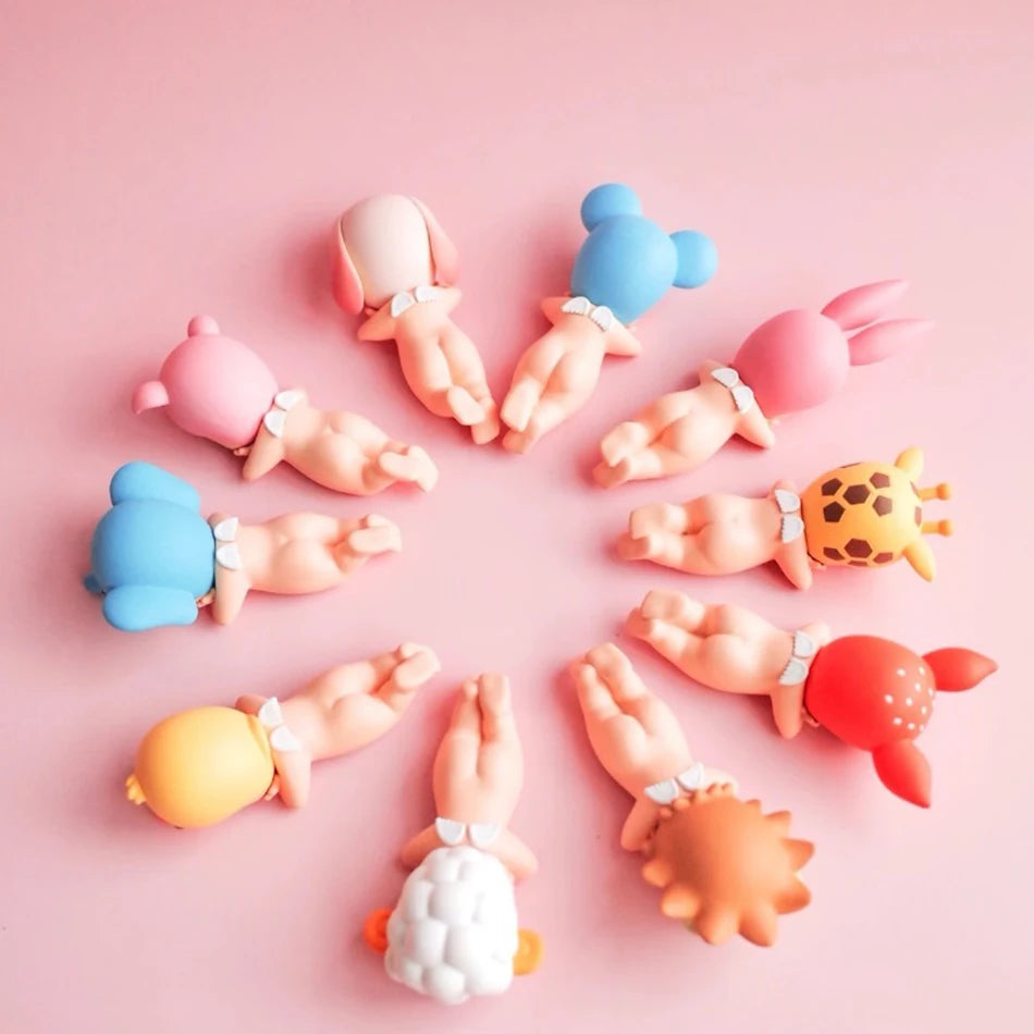 En Stock Sunny Angel Blind Box Hippers Anime Series figuras modo muñeca llavero decoración del teléfono móvil estatuilla regalo