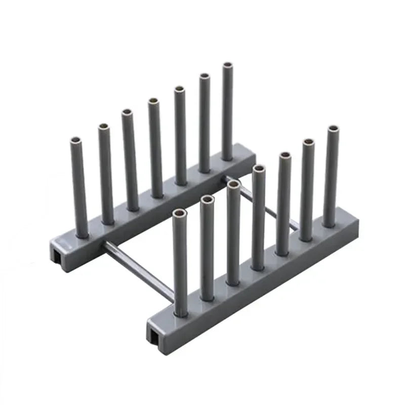 Wooden Dish Drainer Rack Kitchen Dishes Stand Plate Dish Drying Rack Pot Lid Racks Kitchen Organizer Drying Cups Display Shelf