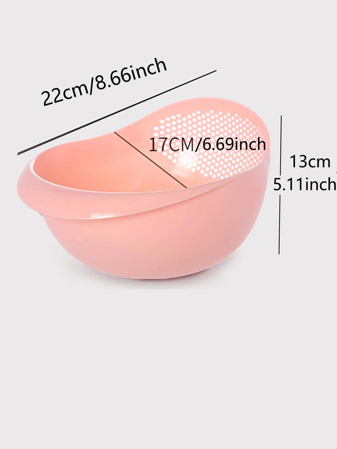 Kitchen washing rice magic washing rice sieve washing rice basin fine hole does not leak rice kitchen household washing vegetabl