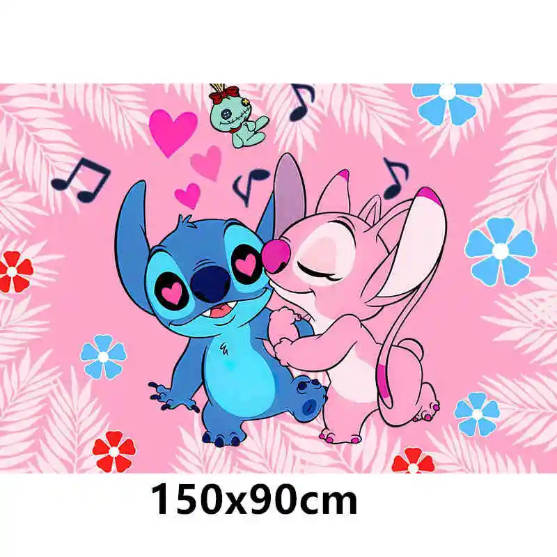 1set Disney Lilo & Stitch Theme Birthday Party Balloons Arch Garland Chain Kit Kids Inflatable Toys Globos Gifts Supplies