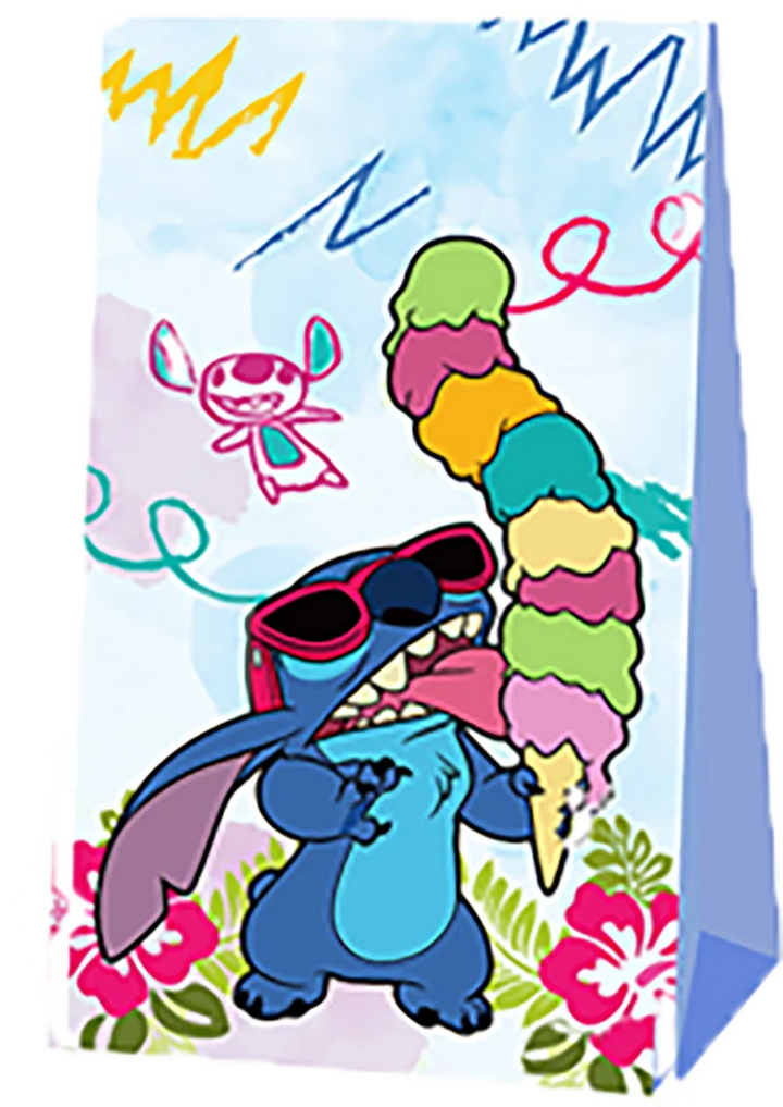 Lilo And Stitch Birthday Party Decoration Balloon Cup Gift Bag Plate Napkin Tablecloth Cakestand Party Supplies