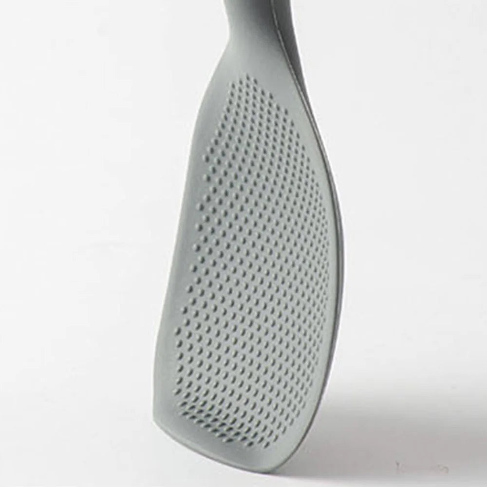 1Pcs Silicone Non-Stick Cooking High-Temperature-Resistant Spoon Anti-Scalding Pot Rice Durable Kitchen Gadgets