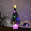 3/1pcs Luminous Christmas Tree Mini Desktop Ornaments Xmas Home Decoration New Year Christmas Party Gifts Supplies Random Color