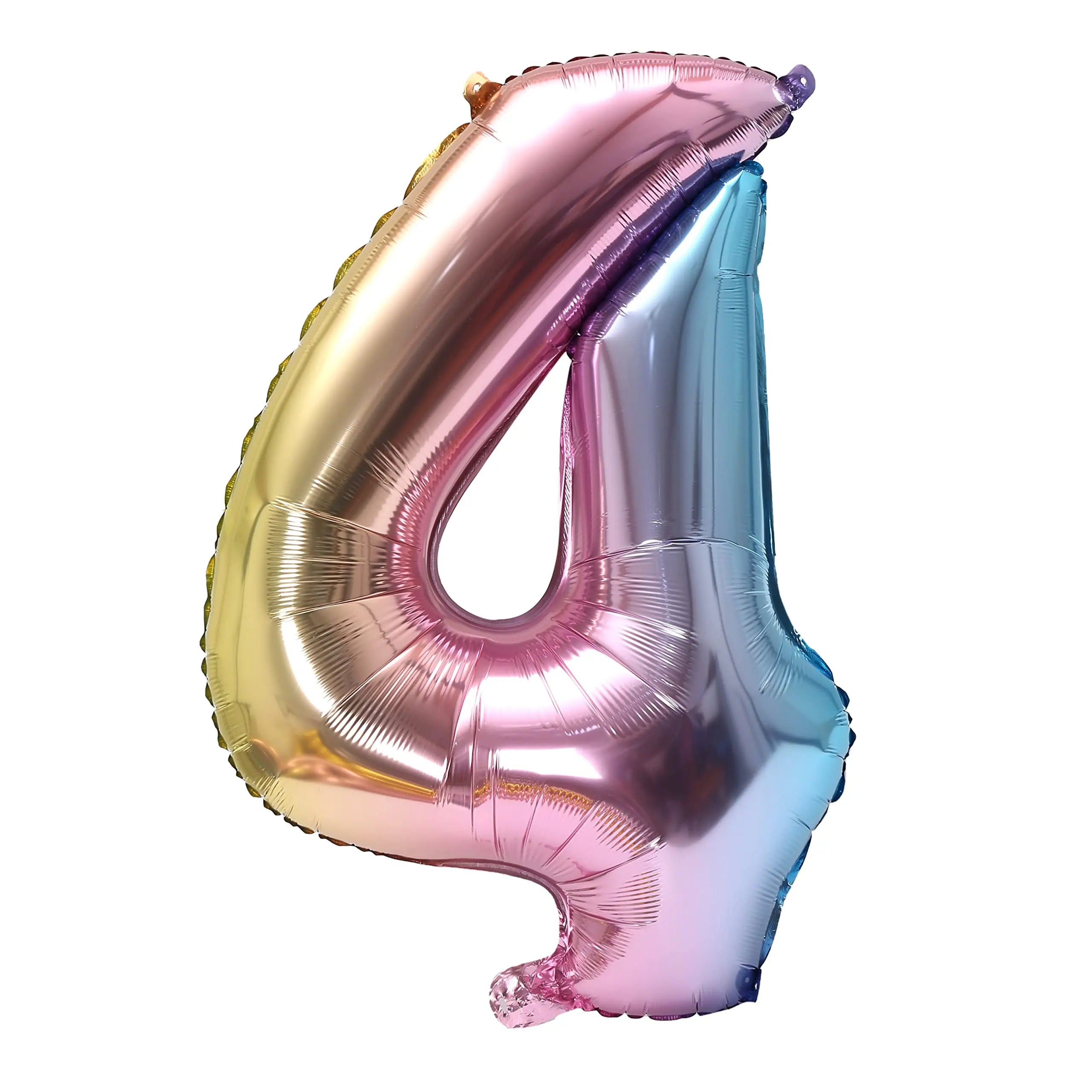 32inch Rainbow Gradient Number Foil Balloon 1-9 for Kids Birthday Party Decor Baby Shower Bridal Shower More Options Avaliable