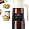 2-in-1 Glass Oil Dispenser & Sprayer - 16oz/470ml Leakproof Olive Oil Sprayer Bottle for Cooking, Air Fryer, BBQ, Baking, Salad