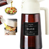 2-in-1 Glass Oil Dispenser & Sprayer 16oz Leakproof Olive Oil Bottle
