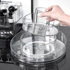 360° Rotating Desktop Cosmetic Storage Box – Acrylic Transparent Skincare Product Tray & Shelf
