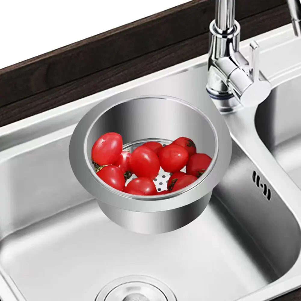 1/2 PCS Multi-functional Swan Drain Basket Kitchen Sink Strainer Stainless Steel Sink Drain FilterHanging Filter Basket for Sink