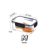 Sealed Crisper Box Refrigerator Storage Container – BPA-Free Fresh Keeping Box for Vegetables, Fruit & Lunch (S/M/L)