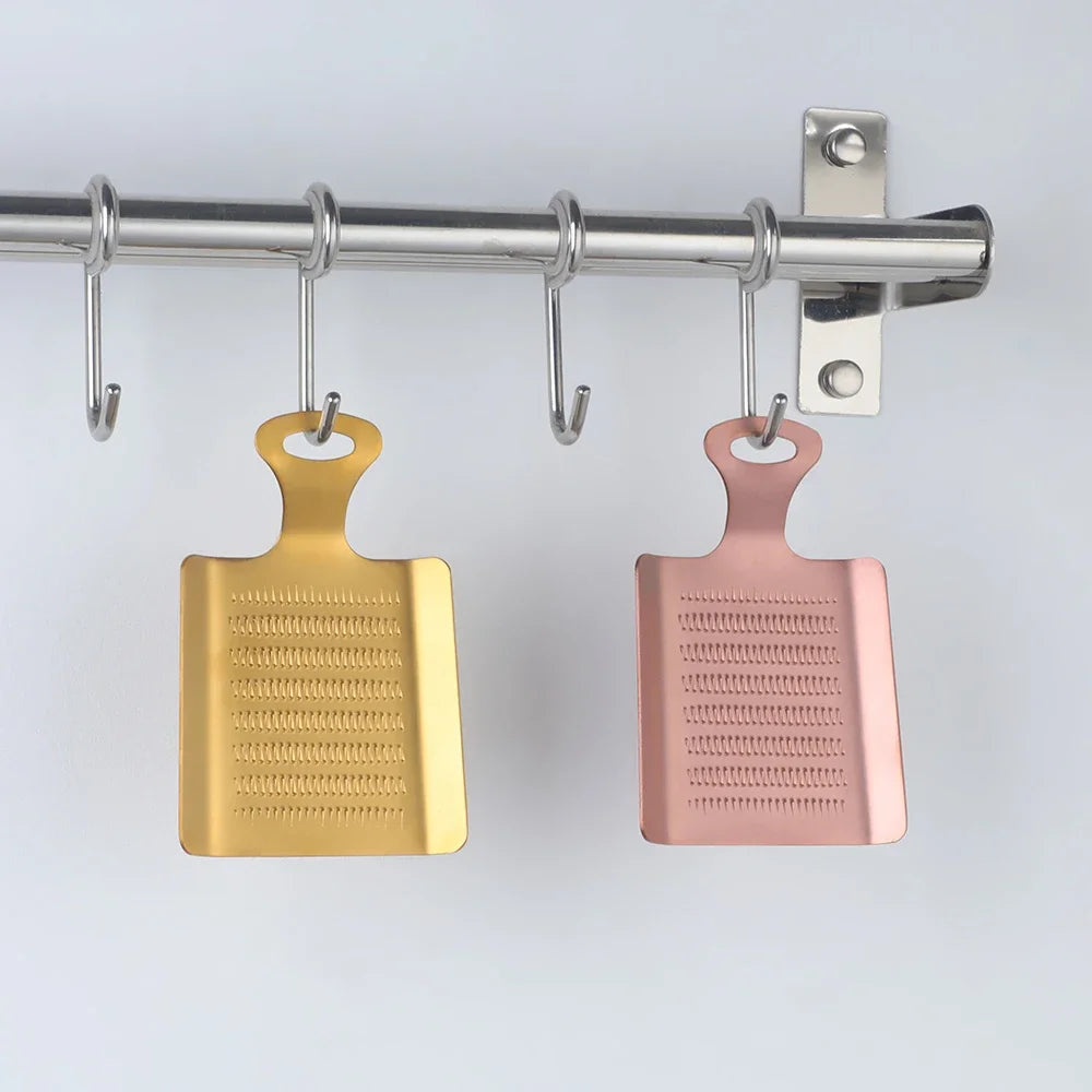 1pc Stainless Steel Ginger Grater Kitchen Manual Food Grinder Baby Food Preparation Tool Ginger Grater