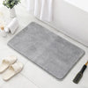 Fluffy Bathroom Bath Mat Anti-slip Bath Carpets Doormat For Toilet Absorbent Floor Rug Beside Bathtub Wash Basin Washable