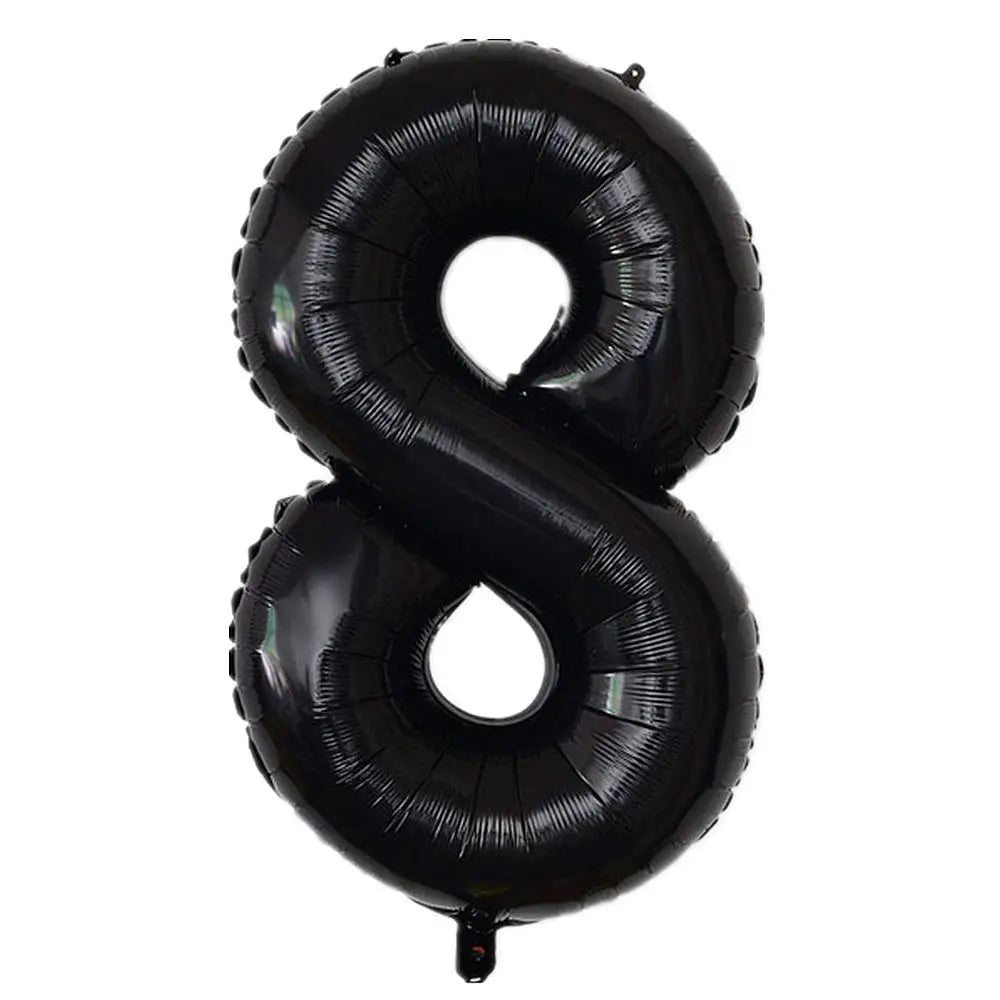 32inch Rainbow Gradient Number Foil Balloon 1-9 for Kids Birthday Party Decor Baby Shower Bridal Shower More Options Avaliable