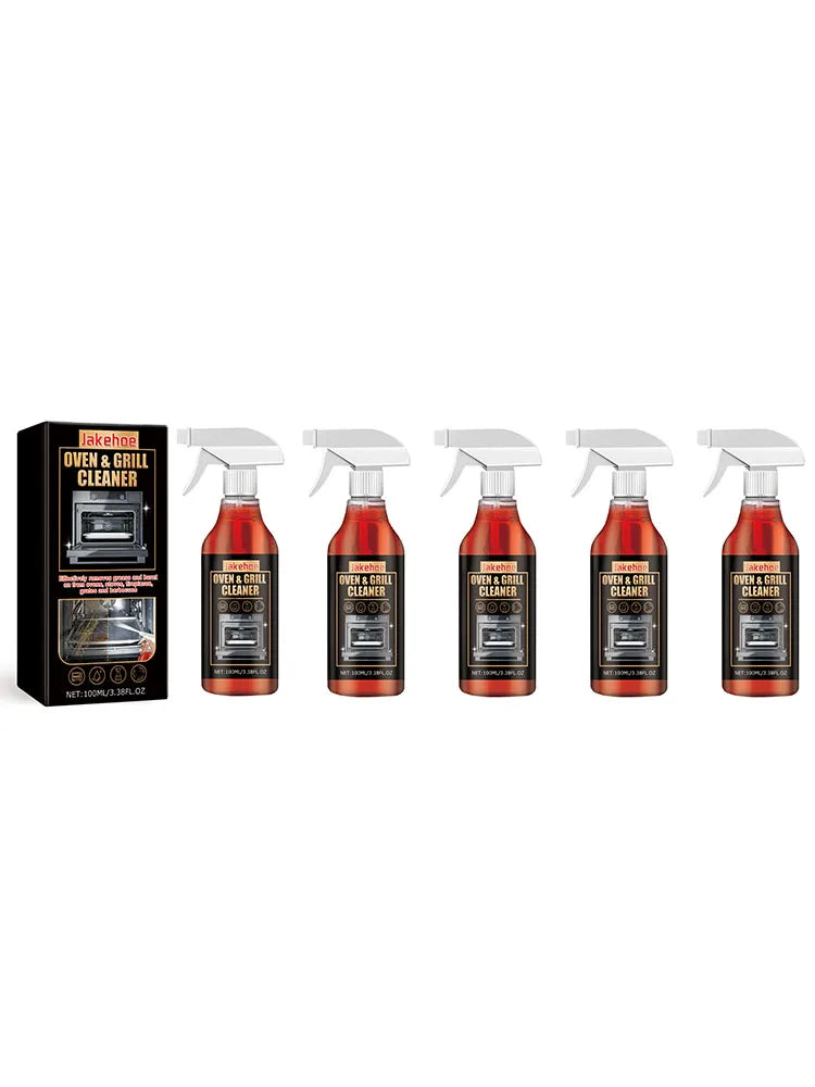 Oven & Grill Cleaning Foam Spray – Strong Kitchen Degreaser for Stove, Oil Stains & Kitchen Appliances (100ml)