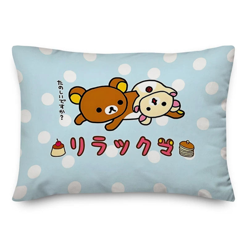 Rilakkumas Body Pillow Cover Decorative Cushion Decorative Pillows Covers for Bed Pillows Cushions Home Decor Pillowcase Sofa