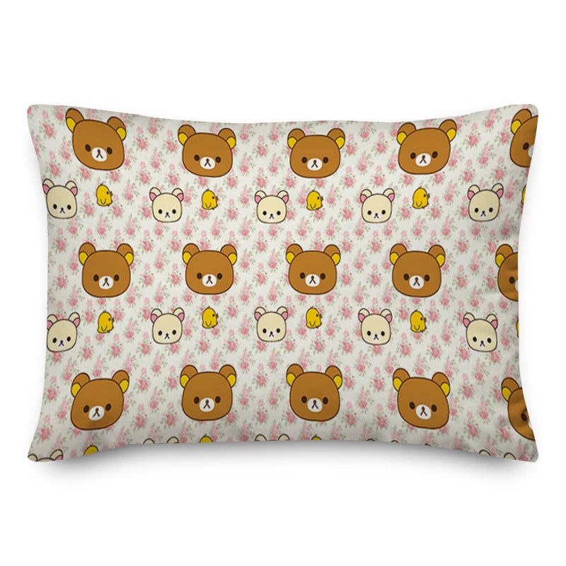 Rilakkumas Body Pillow Cover Decorative Cushion Decorative Pillows Covers for Bed Pillows Cushions Home Decor Pillowcase Sofa