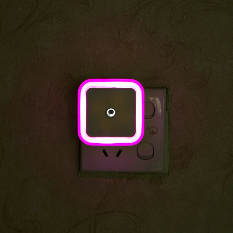 1/2PCS  Wireless Night Light LED Motion Sensor Light Night Lamp Children Bedroom Bedside Table Cabinet Lighting EU/US Plug Lamps