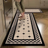 Kitchen Floor Mat Absorbent Non-slip Carpet Diatom Mud Long Foot Mats Minimalist Style Home Decoration Rug for Bathroom