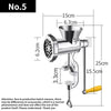 Manual Heavy-Duty Meat Grinder & Sausage Maker