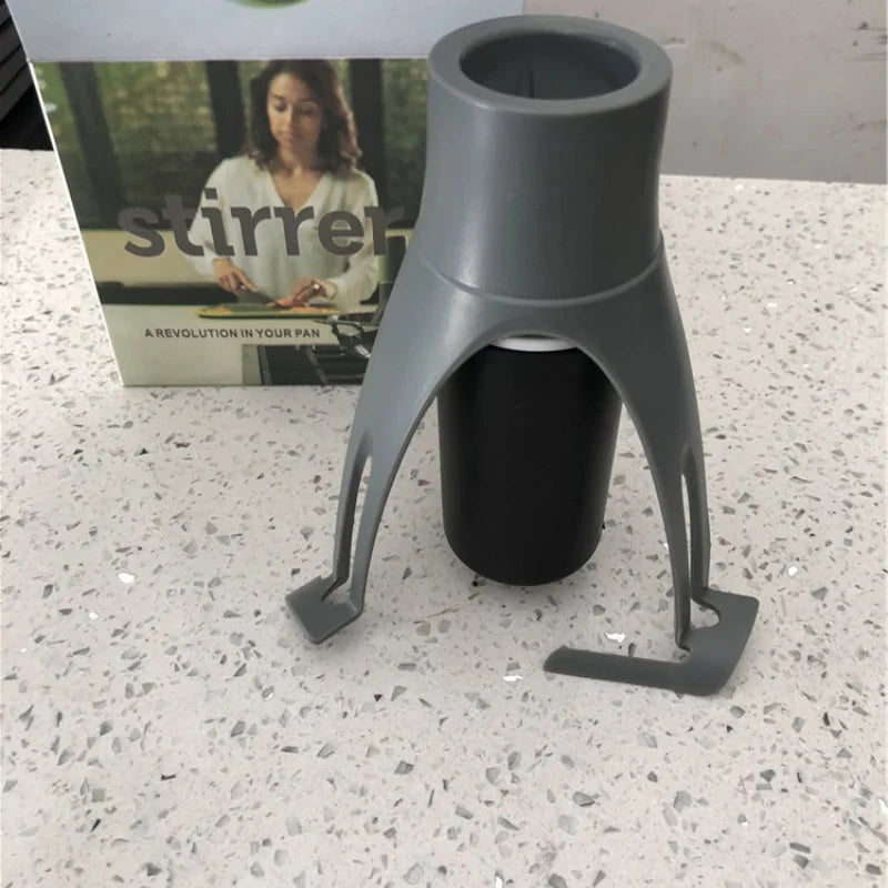 New Triangle Pan Stirrer Egg Whisk Multifunction Sauces Soup Cream Blender Dishwasher Safe Battery Operated For Cooking Baking