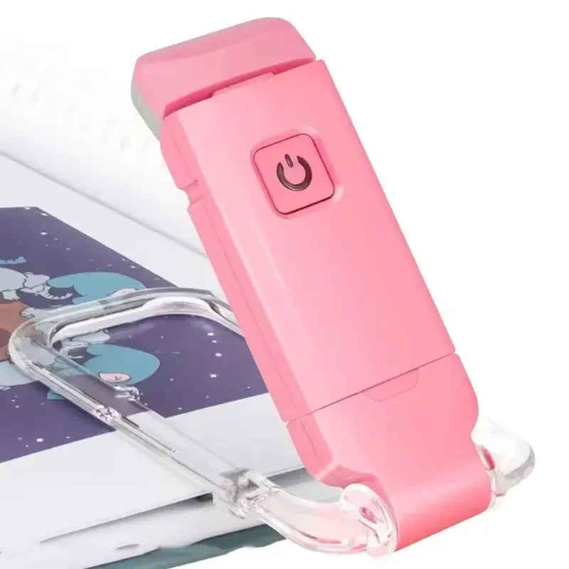 Reading Light, USB Rechargeable Book Light for Reading At Night in Bed,LED Clip on Portable Bookmark Light for Reading in Bed