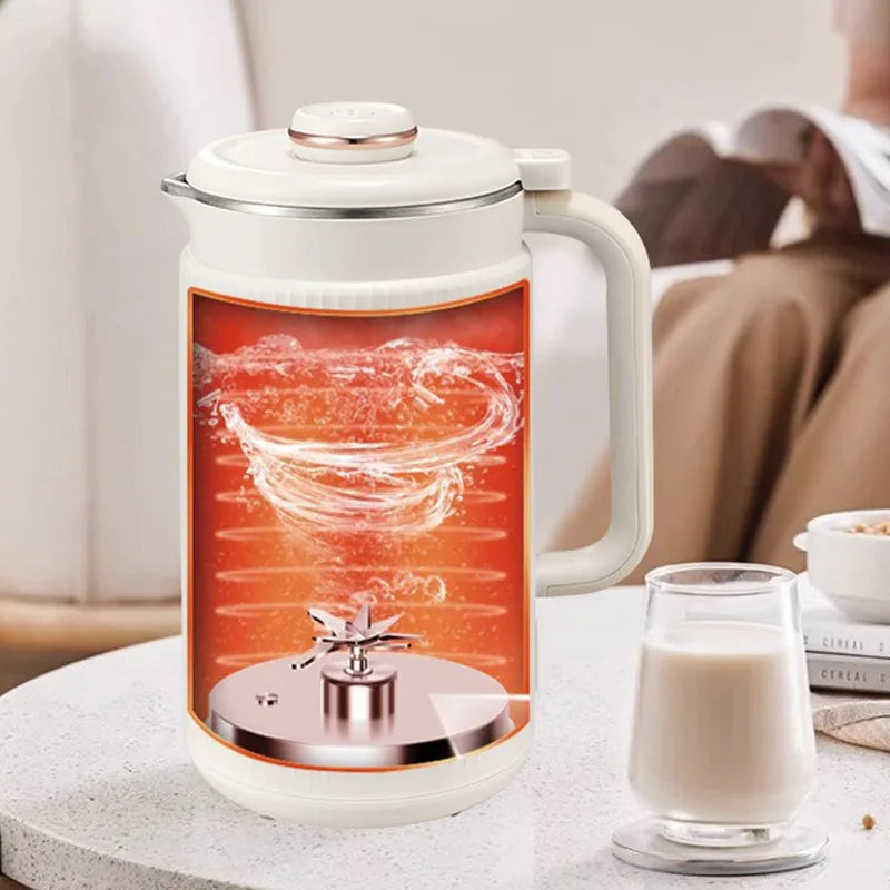 Soyabella Auto-Cook Soy Milk Maker – 8-in-1 Blender, Dual Voltage 110V/220V