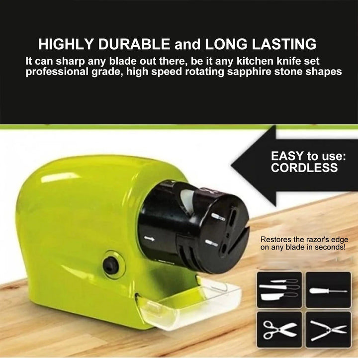 Electric Knife Sharpener Knife Sharpener Electric Knife Sharpener Electric Knife Sharpening Machine Tool for Household Kitchen