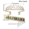 Happy Birthday 40 50 60 Latex Balloons for Adult Birthday Party Decoration 40th 50th 60th Confetti Balloon Anniversary Supplies