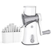 5-in-1 Rotary Cheese Grater & Vegetable Slicer with Mandoline Blades