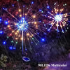 Solar Fireworks LED String Lights Waterproof 8-Mode Outdoor Garden Decor