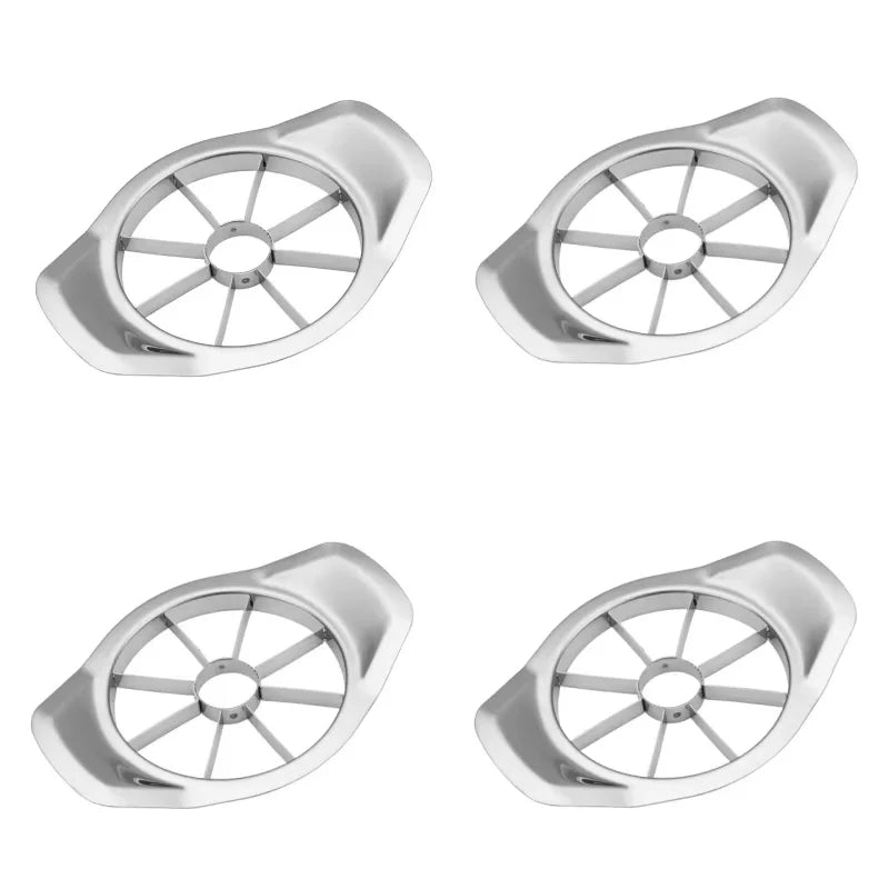 8-Slice Stainless Steel Fruit Cutter – Apple, Tomato, Orange & Multi-Fruit Slicer