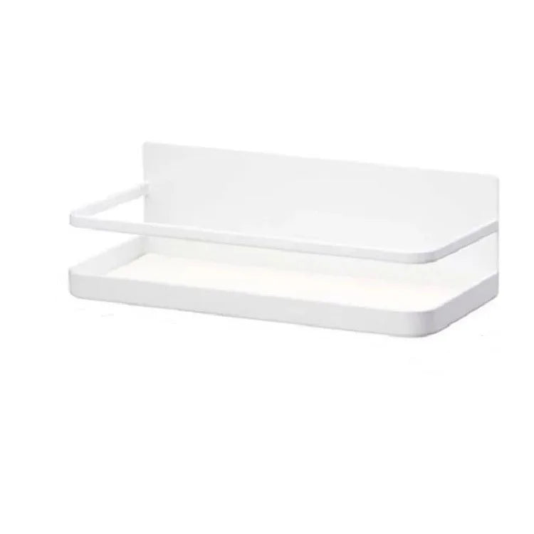 Magnetic Spice Rack Organizer Refrigerator Spice Rack Single Tier Fridge Spice Storage Shelf Kitchen Space Saver